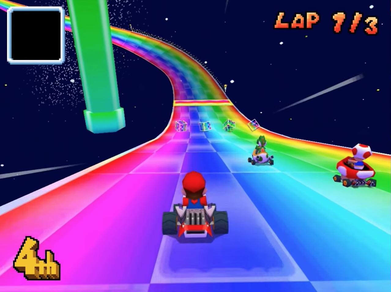 Mario Kart DS gameplay footage (2005)